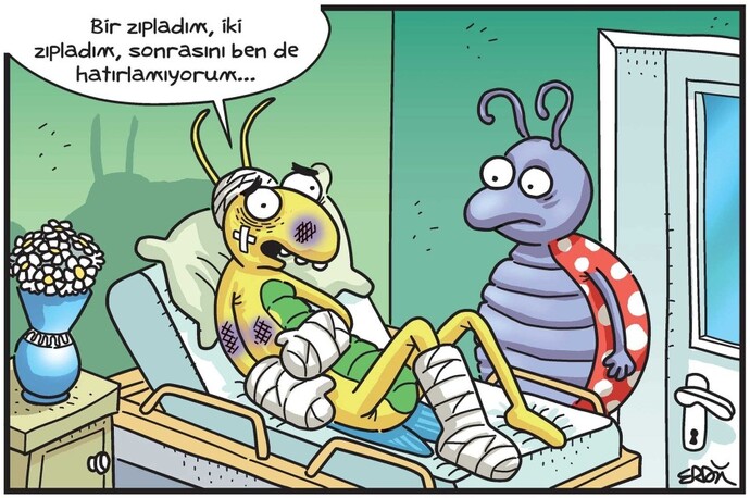 Bu hayattaki şansınıza göre bir çekirge olsaydınız kez zıplardınız?