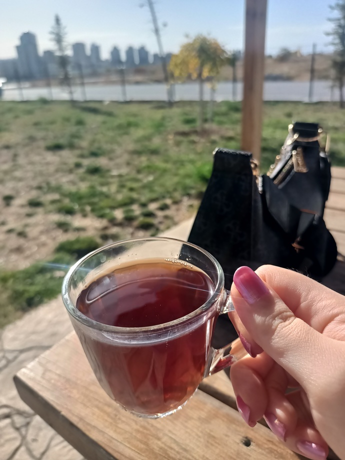 Açık havada iştahım açıldı
