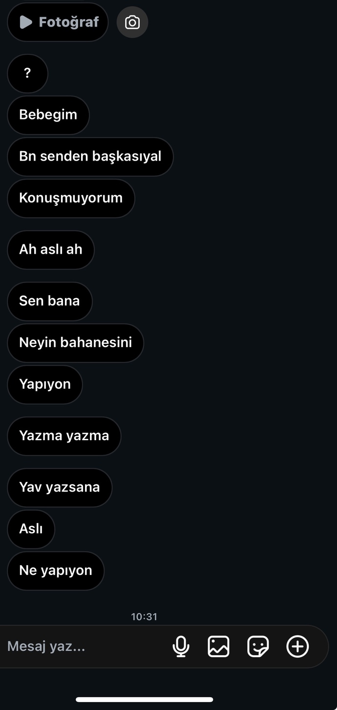 Sizce oğlan beni istiyor mu?