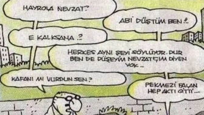 Düştüğünüzde kaldıranınız olur mu?