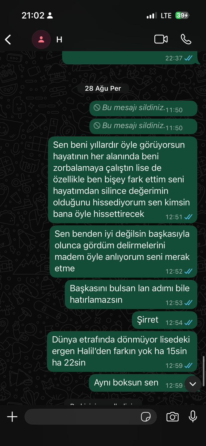 Eski sevgilim benden tamamen mi vazgeçmiş?