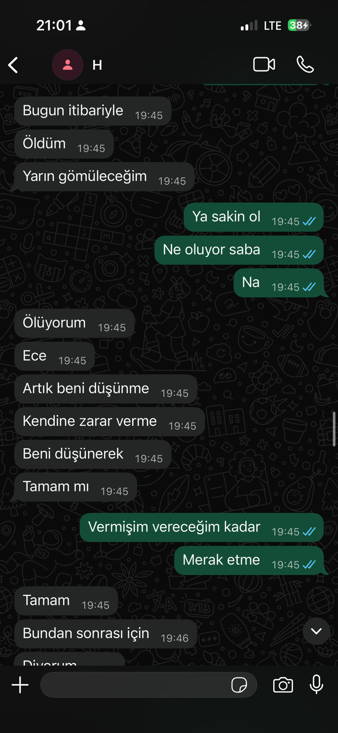 Eski sevgilim benden tamamen mi vazgeçmiş?