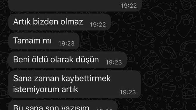 Eski sevgilim benden tamamen mi vazgeçmiş?