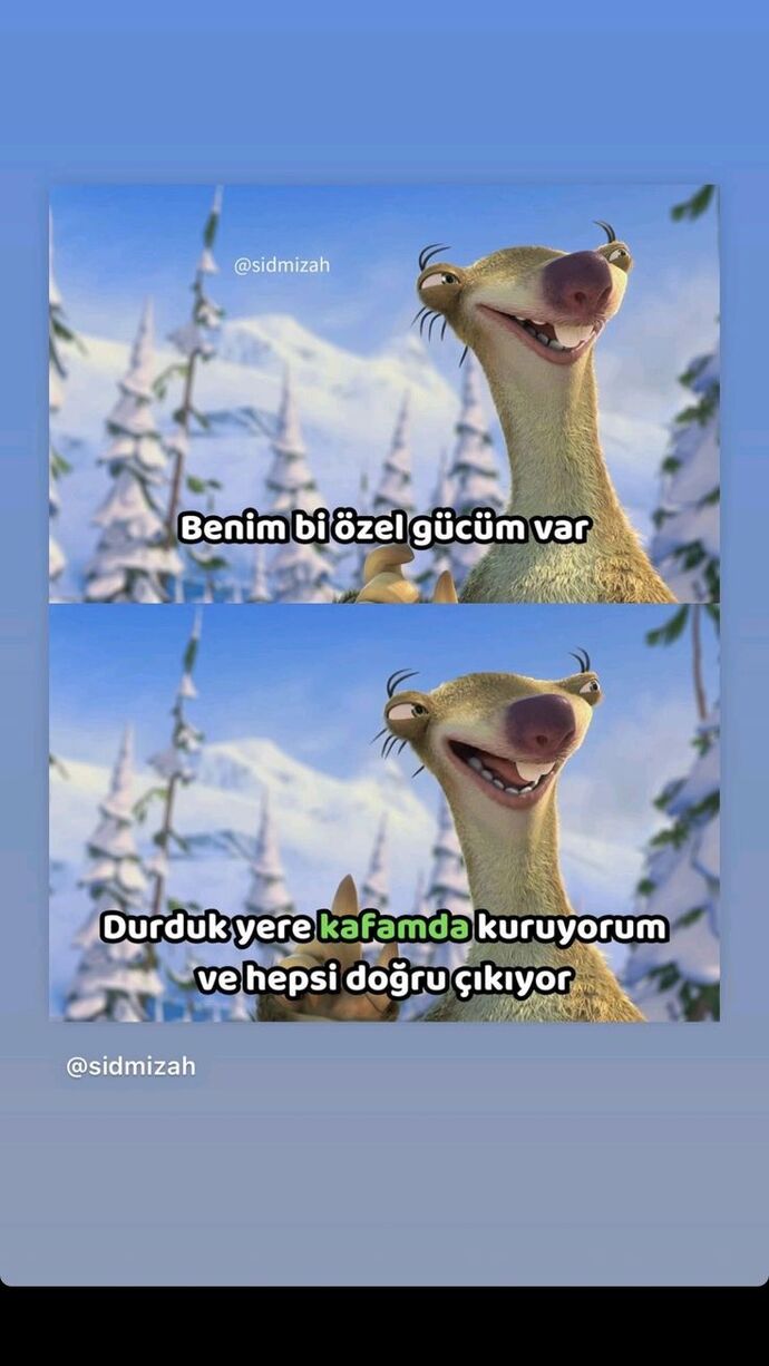 Bana bilmediğim bir şey söyleyebilir misin?