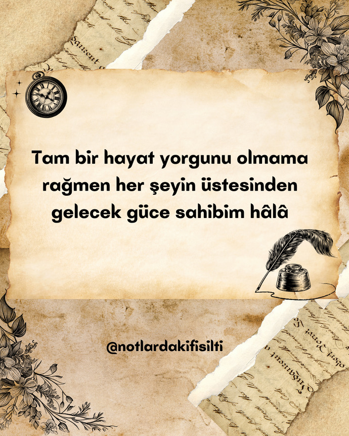 Her şeyin üstesinden gelecek güce sahip misin hâlâ?