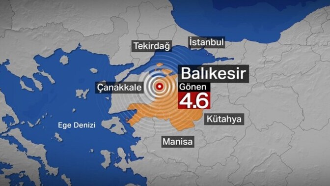 Balıkesir'de 4.6 büyüklüğünde bir deprem daha meydana geldi. Artçılar ne zamana kadar devam eder?