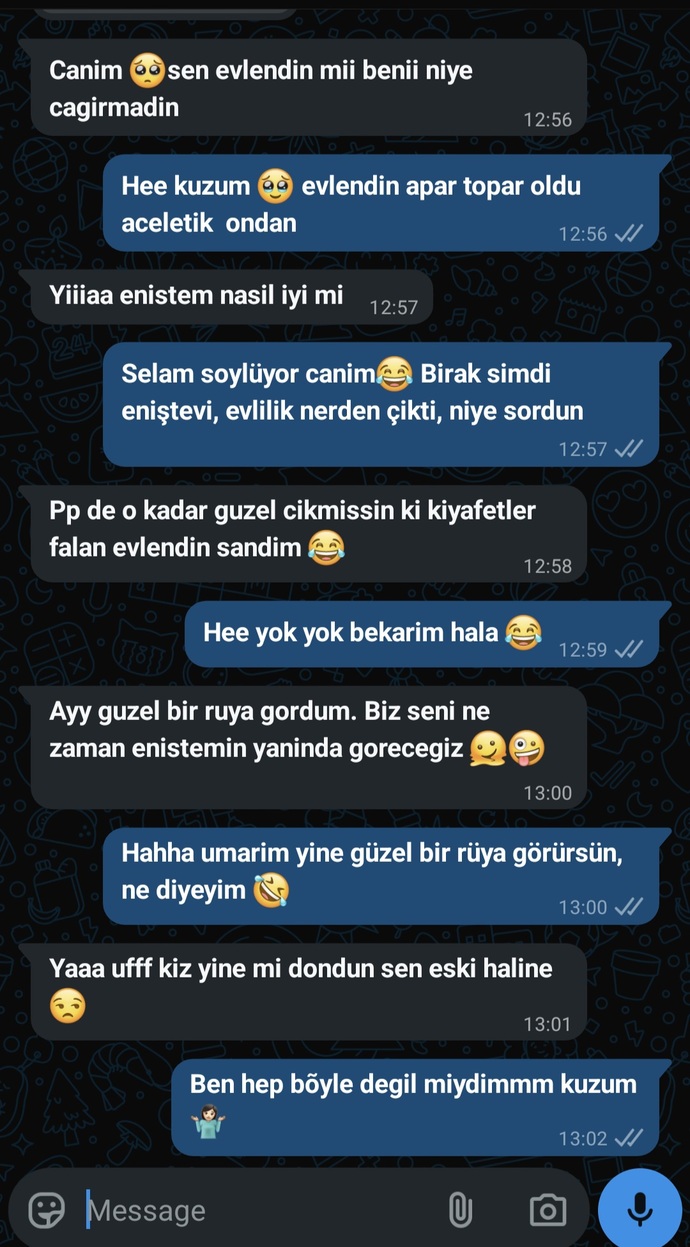 Arkadaşlarınızla yaptığınız son konuşma neydi?