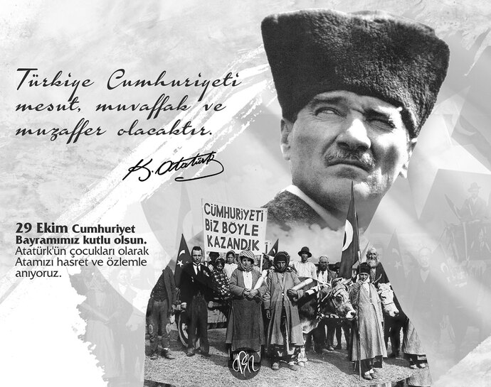Cumhuriyetimizin 102. yılında, Atatürk’ten sana özel bir mektup var! 🇹🇷 Mektubunu okudun mu KScan?