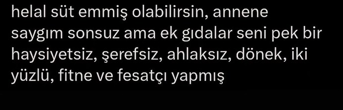 Argodan ağır sözleriniz var mıdır?