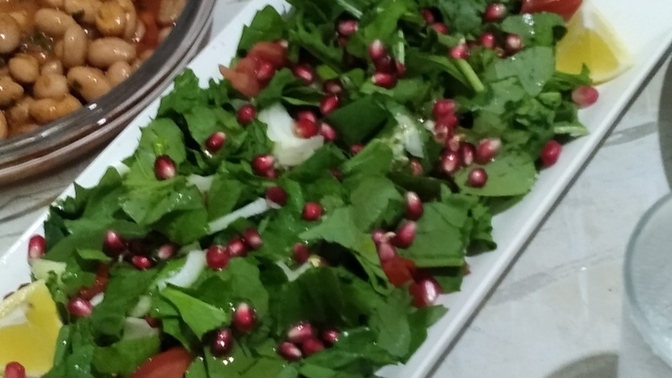 Roka salatam nasıl olmuş?