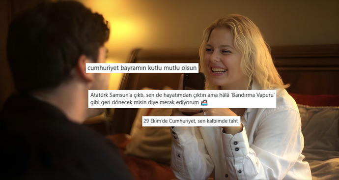 Eski sevgilinizin Cumhuriyet Bayramı’nı kutlayacak mısınız?