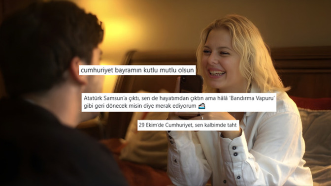 Eski sevgilinizin Cumhuriyet Bayramı’nı kutlayacak mısınız?