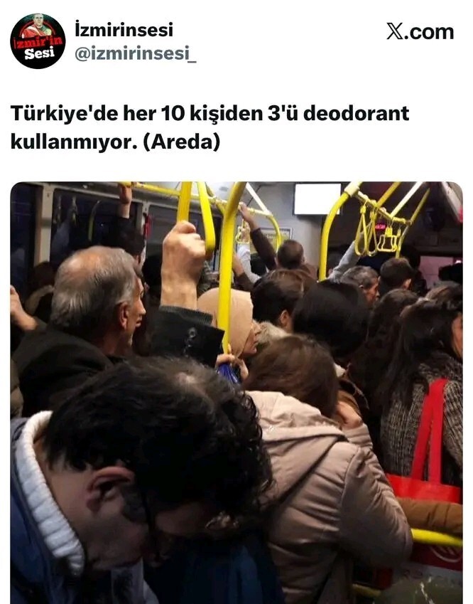 Deodorant kullanıyor musunuz?