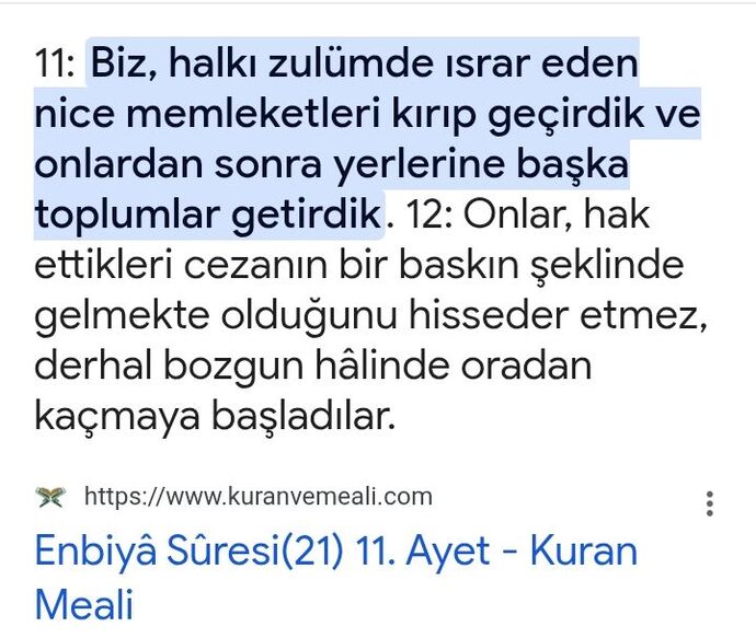 Allahın böyle toplumları sevmediğini düşünüyorum yanlışmıyım?