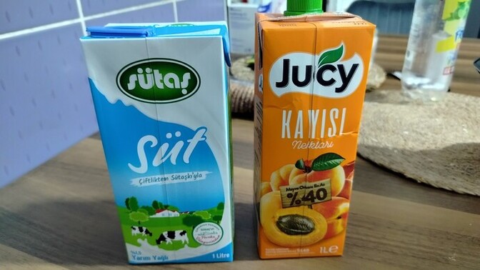 Acıktım sabah yediğin şeyi süt ve meyve suyu ile yeseydim, ben ne yemiş olurdum?