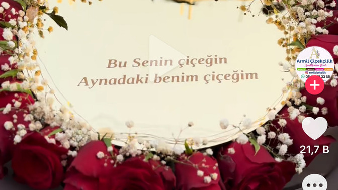 Sizce böyle çiçek alınır mı kız istemeye?
