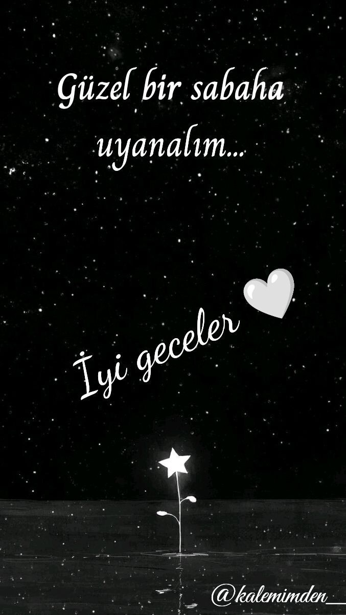 En güzel sabaha uyanmak dileğiyle 🥰 Sizin hayatınızda güzel olan ne?