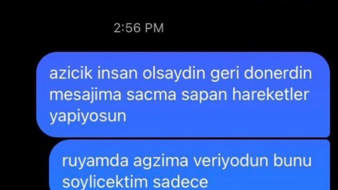 Mesajlara dönüş yapar mısınız?