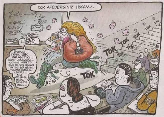 Zamanında hazırlandığınız yere geç kaldınız mı hiç?