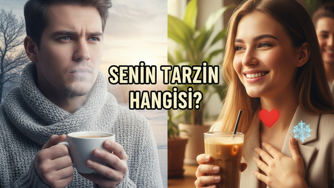 Soğuk kahve mi sıcak insan mı? Yoksa sıcak kahve mi soğuk insan mı☕?