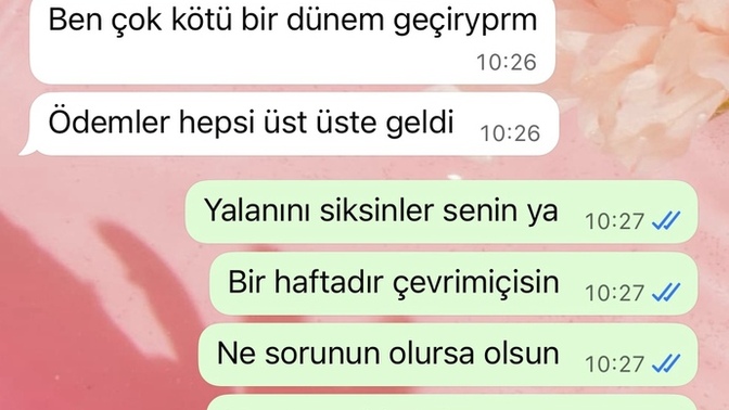 Günlerdir yazmayan sevgilimden ayrıldık çok kötüyüm iyi mi yaptım acaba🥲🥲?