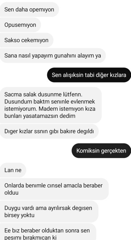 Neden bilmiyorum bu kadar basit mi gerçekten birilerini önceden isteyip sonra istememek nasıl bir mideye sahipsiniz ya?