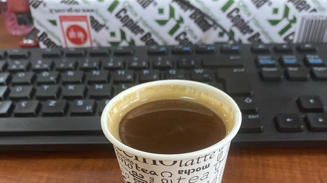 Kahve isteyen var mı, köpüksüz 😅 ?