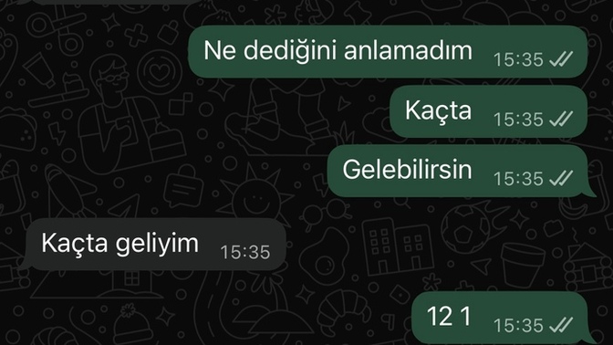 Eski sevgilimle görüşeceğiz neden böyle?
