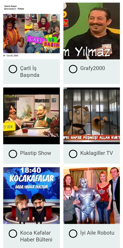Bu eski programlardan kaç tanesini biliyorsun?