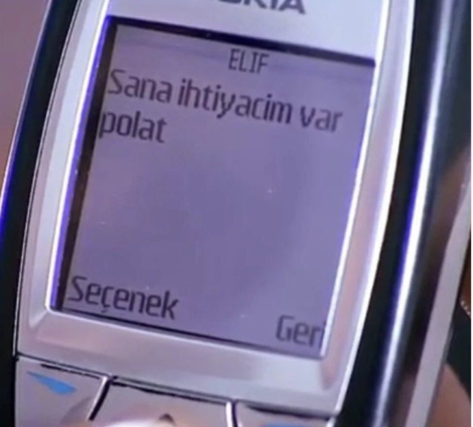 Şöyle bir mesaj almamız yok mu?