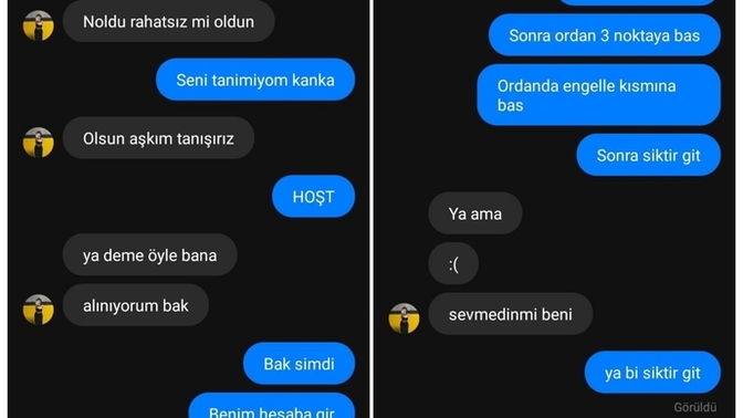 Gereksiz uzatan birini susturmak ister misin yoksa devam eder misin?
