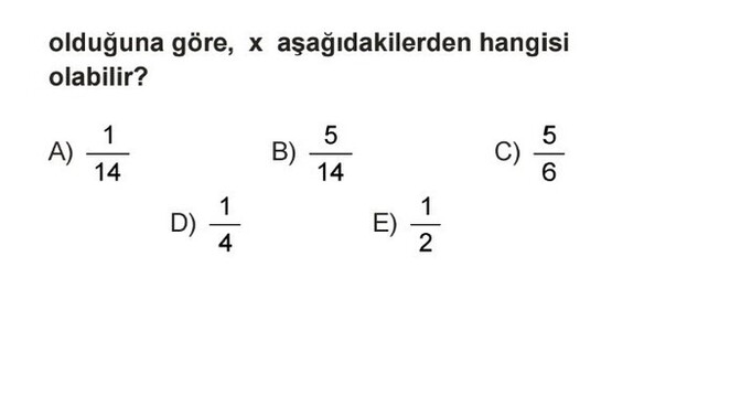 2005 yılında üniversite sınavındaki matematik sorusuna bakar mısınız?