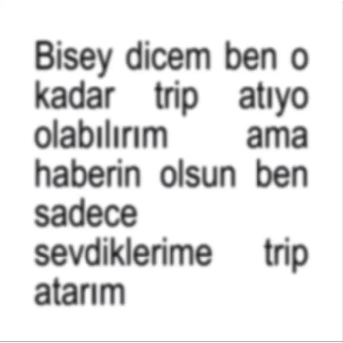 Trip atıyor musunuz?