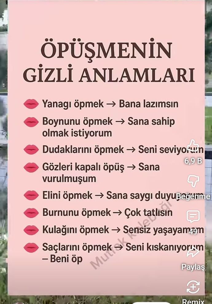 Hangi öpücük size uygun?