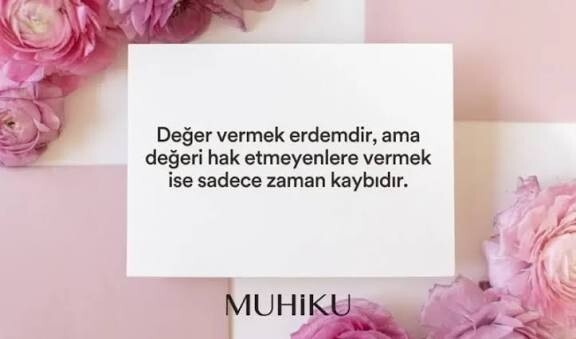 Değer verir misiniz?