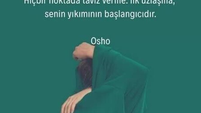 Kendinizden taviz verir misiniz?