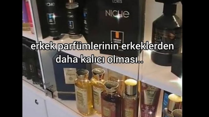 Erkek parfümleri neden erkeklerden daha kalıcı?