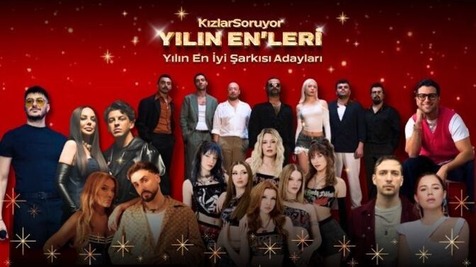 Yılın Enleri 2025 Anketleri 10. Yılında! Bu Yıl Kalbimize Dokunan Şarkılardan Yılın Hit’i ni Oylama Zamanı! Sence 2025 Yılın En İyi Şarkısı Hangisi?