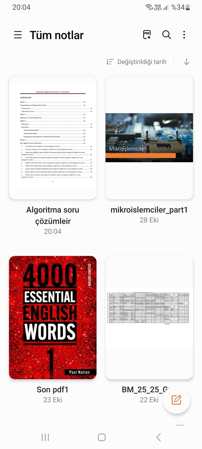 Internetten Verdiginiz son sipariş neydi?