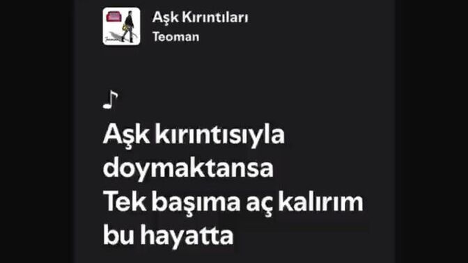 Geceye dinlediğiniz şarkılardan bırakır mısınız?