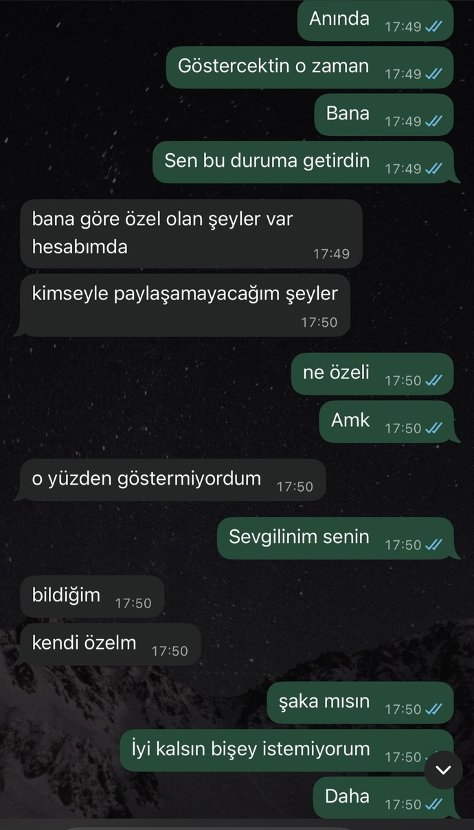Sevgilim instagramını bana gizliyor?