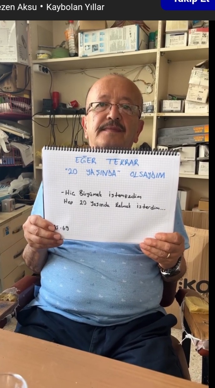 Eğer tekrar 20 yaşında olsaydınız napardınız?