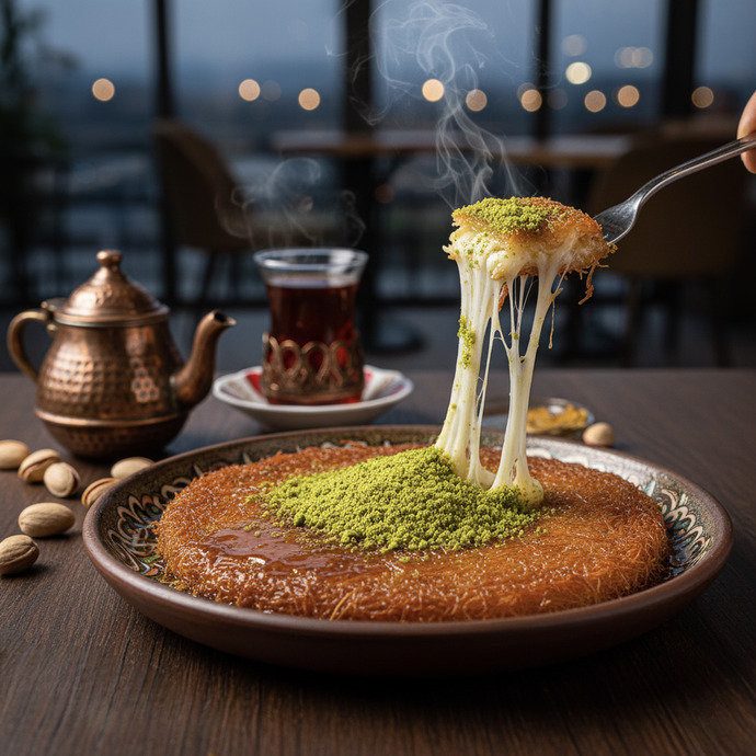 Sizce künefe sabah mı yoksa akşam mı iyi gider?