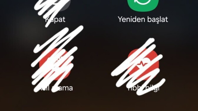 Samsung yeniden başlat simgesi ne işe yarıyor?
