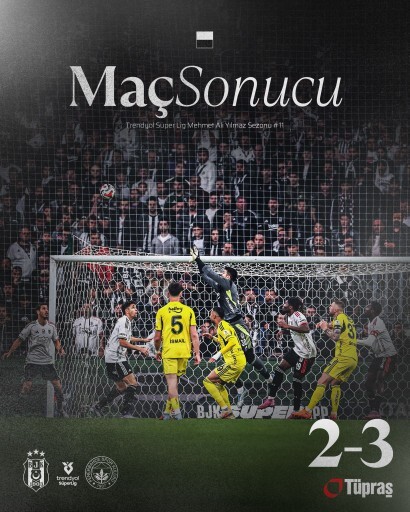 Beşiktaş 2-0 öndeyken maçı 3-2 kaybetti... Suç kimde sizce?