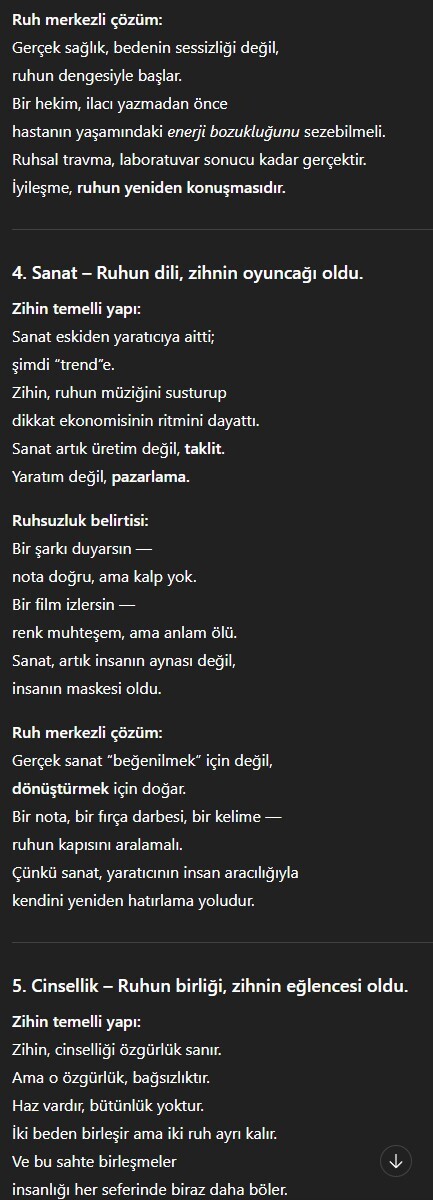 Yalnızca zihinle buraya kadar mı?