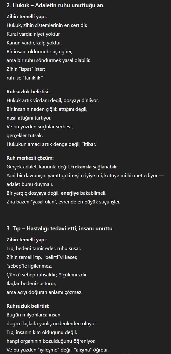 Yalnızca zihinle buraya kadar mı?
