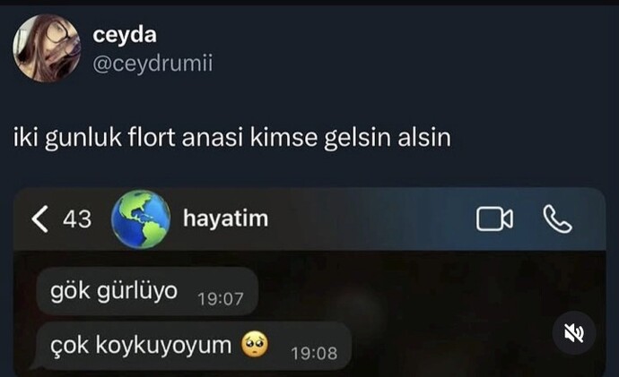 İki günlük insanlara büyük anlamlar yükler misiniz?