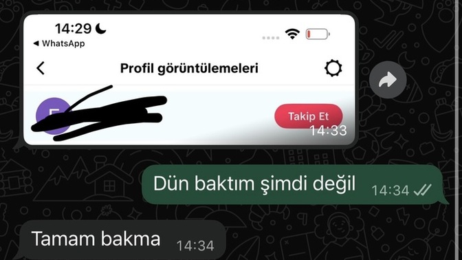 Eski sevgilim hiç mi istemiyor?