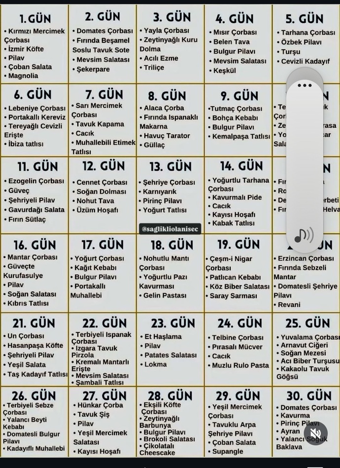 Bugün akşam yemeğinde ne yemeyi planlıyorsunuz?